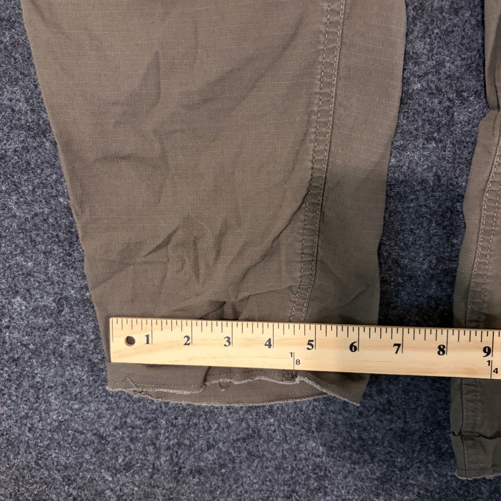 Vuori Ripstop Climber Pant Dark Oregano Green Mens Large Organic Cotton Stretch - Picture 7 of 8